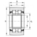 PWTR35-2RS  DOUBLE ROW BALL BEARING   35X72X29 mm INT